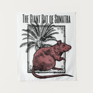 Tenture Le Rat géant de Sumatra Holmesian Sherlock Holmes