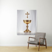 Tenture Le Saint Graal catholique (En situation)