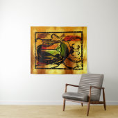 Tenture Le scarab pharaonique (En situation (horizontale))