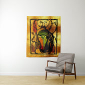 Tenture Le scarab pharaonique (En situation)