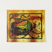 Tenture Le scarab pharaonique (Devant (Horizontal))