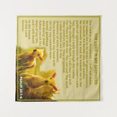 Tenture Le Seigneur est mon Berger (Devant (Horizontal))