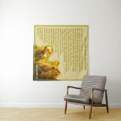 Tenture Le Seigneur est mon Berger (En situation (horizontale))