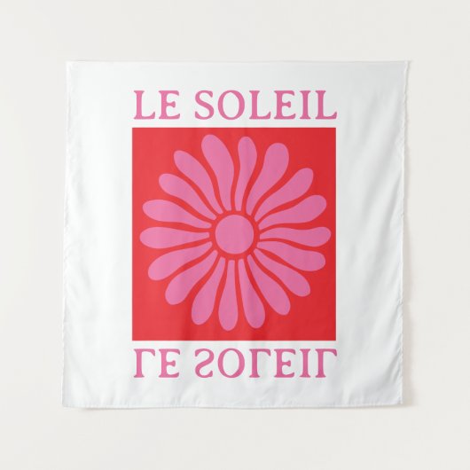 Tenture Le soleil (Devant)