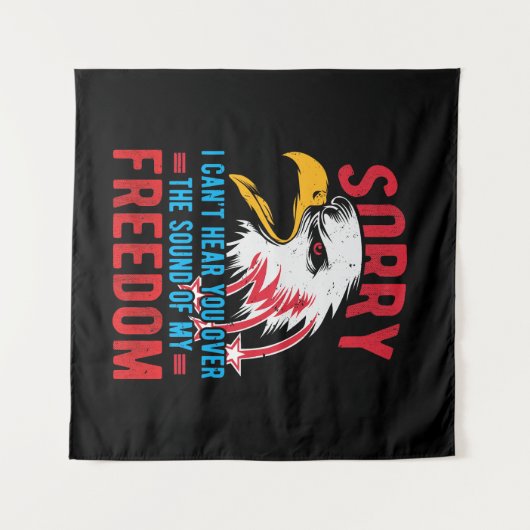 Tenture Le Son De Ma Liberté (Devant (Horizontal))