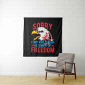 Tenture Le Son De Ma Liberté (En situation)