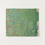 Tenture le tableau de Gustav Klimt, Mohnfeld (Devant (Horizontal))