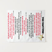 TENTURE LE TAPESTIE DE LA RAPIDITÉ (Devant (Horizontal))