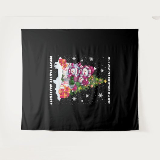 Tenture Le Tree de Noël (Devant (Horizontal))