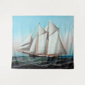 Tenture Le vaisseau américain Flying Cloud (Devant (Horizontal))