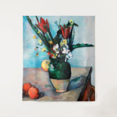 Tenture Le Vase des Tulipes, Paul Cezanne (Devant)