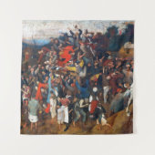 Tenture Le vin de Saint Martin, Pieter Bruegel (Devant (Horizontal))