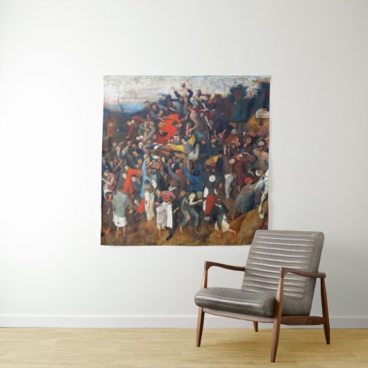 Tenture Le vin de Saint Martin, Pieter Bruegel (En situation (horizontale))