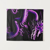 Tenture Le violet du dragon (Devant (Horizontal))