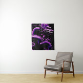 Tenture Le violet du dragon (En situation)