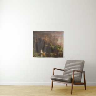 Tenture Le voyage de la vie : Enfance, 1842 (huile sur toi
