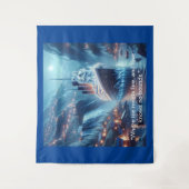 Tenture Le voyage éternel de l'amour" (Devant)