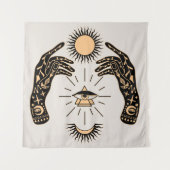 Tenture Lecteur de palme Fortune (Devant)