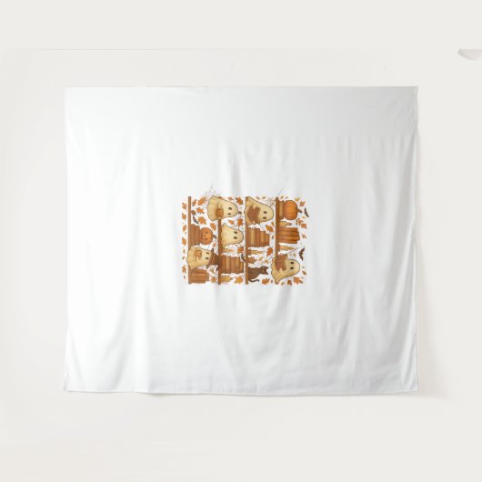 Tenture Lecture de Halloween Ghost Lover (Devant (Horizontal))