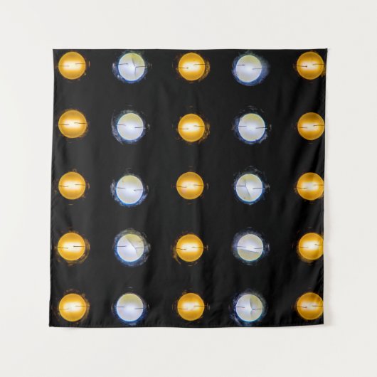 Tenture LED, fermer l'arrière - plan abstrait. (Devant)