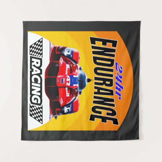 Tenture Légendes de vitesse : 24h Endurance Racer (Devant (Horizontal))