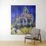Tenture L'église d'Auvers, Van Gogh<br><div class="desc">Vincent Willem van Gogh (30 mars 1853 - 29 juillet 1890) était un peintre post-impressionniste hollandais qui est l'une des figures les plus célèbres et influentes de l'histoire de l'art occidental. En un peu plus de dix ans, il a créé environ 2100 oeuvres, dont environ 860 peintures à l'huile, dont...</div>