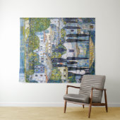 Tenture L'église de Cassone | Gustav Klimt | Poster (En situation (horizontale))