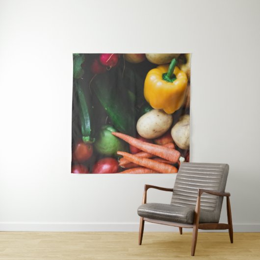 Tenture Légumes sains (En situation)