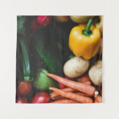 Tenture Légumes sains (Devant)