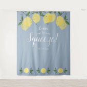 Tenture Lemons Main Squeeze Mariage Réception Photo Prop B (Devant)