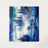 Tenture L'Enchantant Bois D'Hiver (Devant)