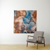 Tenture L'encre d'alcool est translucide. multicolo Abstra (En situation)