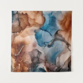 Tenture L'encre d'alcool est translucide. multicolo Abstra (Devant)