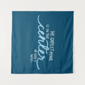 Tenture L'Endroit Le Plus Sûr (Devant (Horizontal))