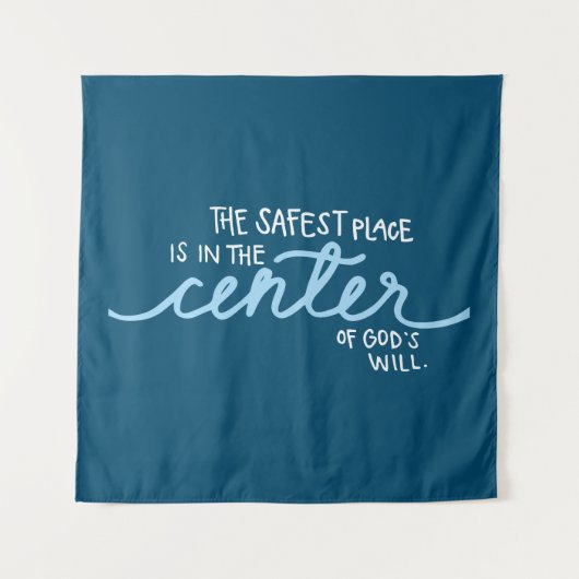 Tenture L'Endroit Le Plus Sûr (Devant)