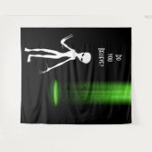 Tenture L'enlèvement d'Aliens OVNI 👽 Croyez-Vous ? (Devant (Horizontal))