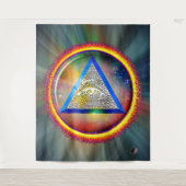 Tenture Lentille de la Providence (Devant)