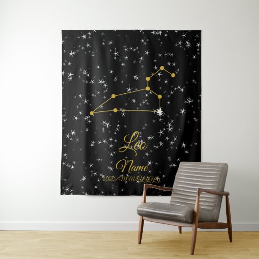 Tenture Leo Constellation (En situation)