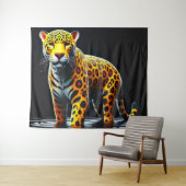 Tenture Leopard (En situation (horizontale))