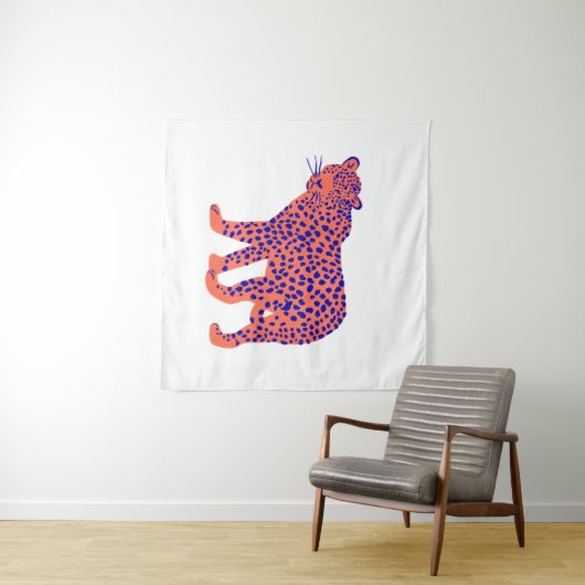 Tenture Léopard (En situation (horizontale))