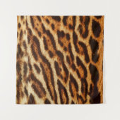 Tenture Leopard fur textures. Animal print (Devant (Horizontal))