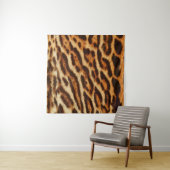 Tenture Leopard fur textures. Animal print (En situation (horizontale))