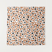 Tenture Leopard pattern, african animal print design (Devant (Horizontal))
