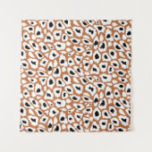 Tenture Leopard pattern, african animal print design (Devant)