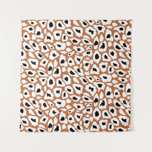 Tenture Leopard pattern, african animal print design (Devant)