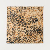 Tenture Leopard skin texture, leopard pattern (Devant)