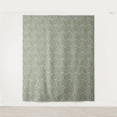 Tenture Léopard tacheté gris olive (Devant)