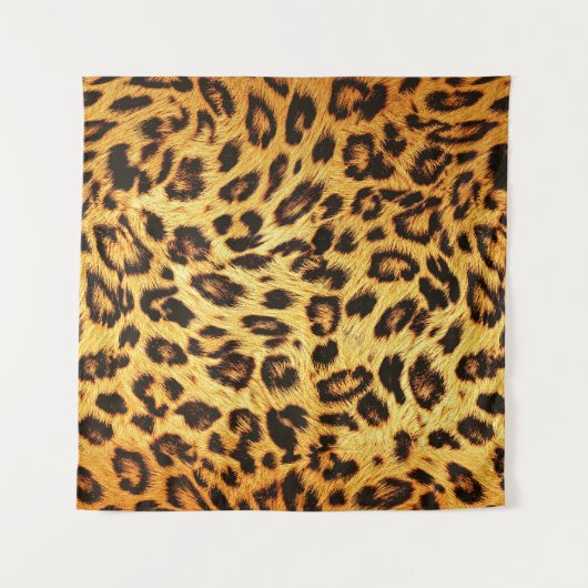 Tenture Leopard tendance : Motif de design de peau. (Devant)