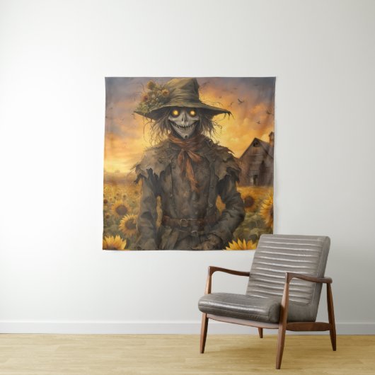 Tenture L'Épouvantail (En situation)