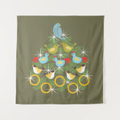 Tenture les 12 jours de noël (Devant)